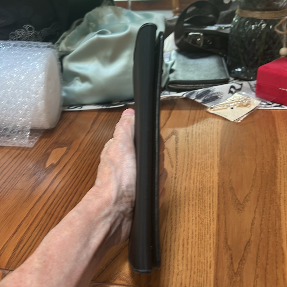 Prada Black Vinyl Long Wallet - Picture 7 of 11